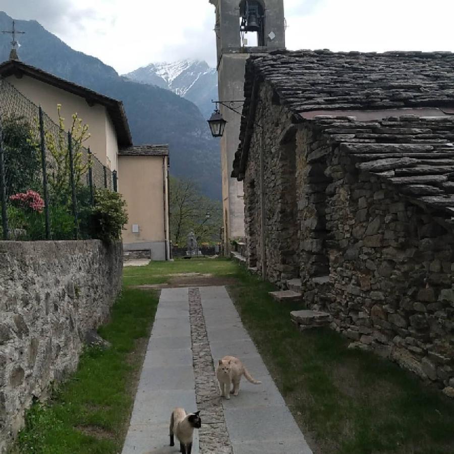 Foresteria B&B Vecchiascuola Pianazzola Chiavenna Exterior foto