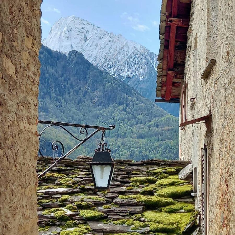 Foresteria B&B Vecchiascuola Pianazzola Chiavenna Exterior foto